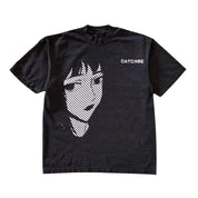 cat - oversized tee
