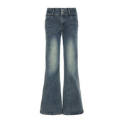 high school - low rise jeans