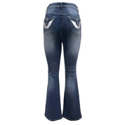 arrow - bootcut mid rise jeans
