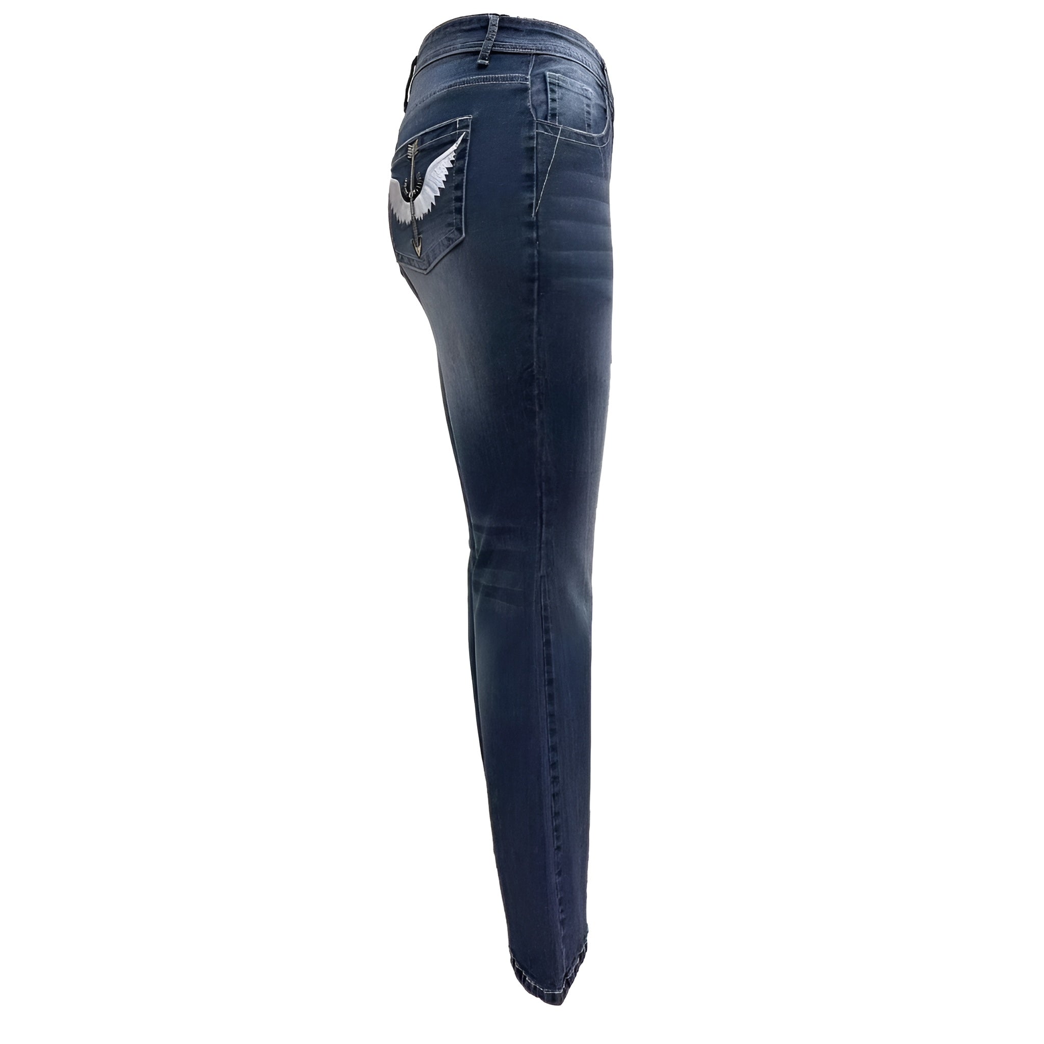 arrow - bootcut mid rise jeans