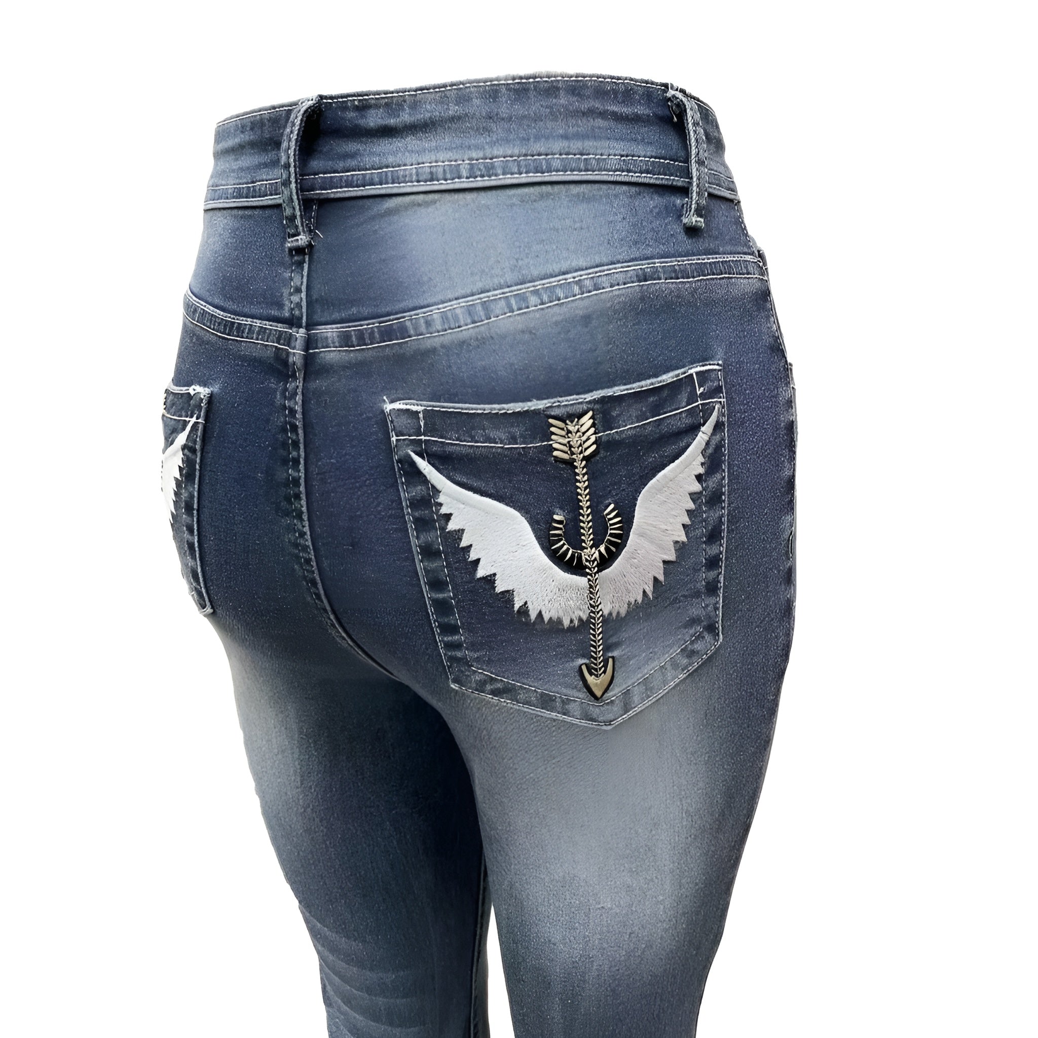 arrow - bootcut mid rise jeans