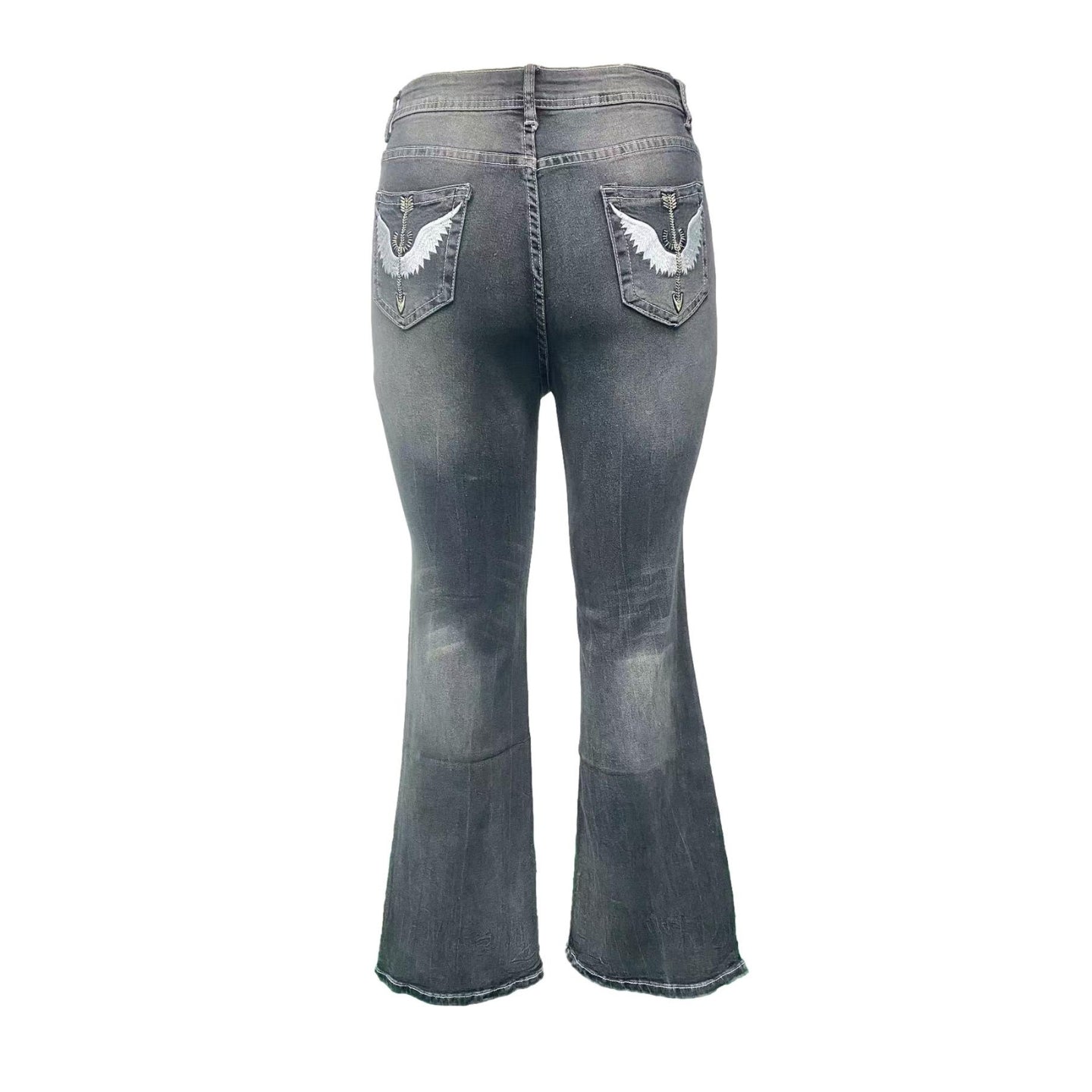 arrow - bootcut mid rise jeans