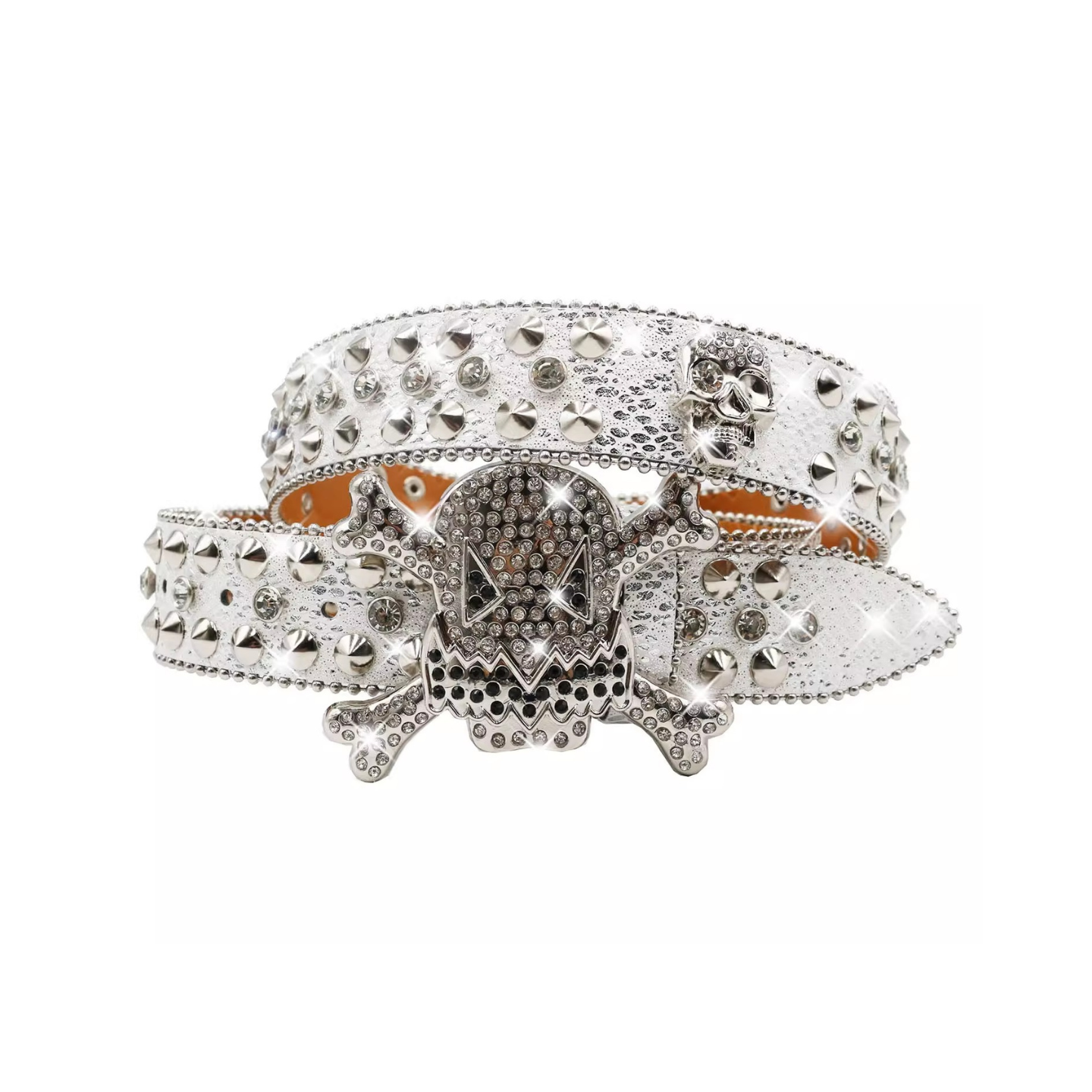 skull rhinestone 2.0 - belt