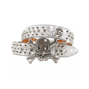 skull rhinestone 2.0 - belt