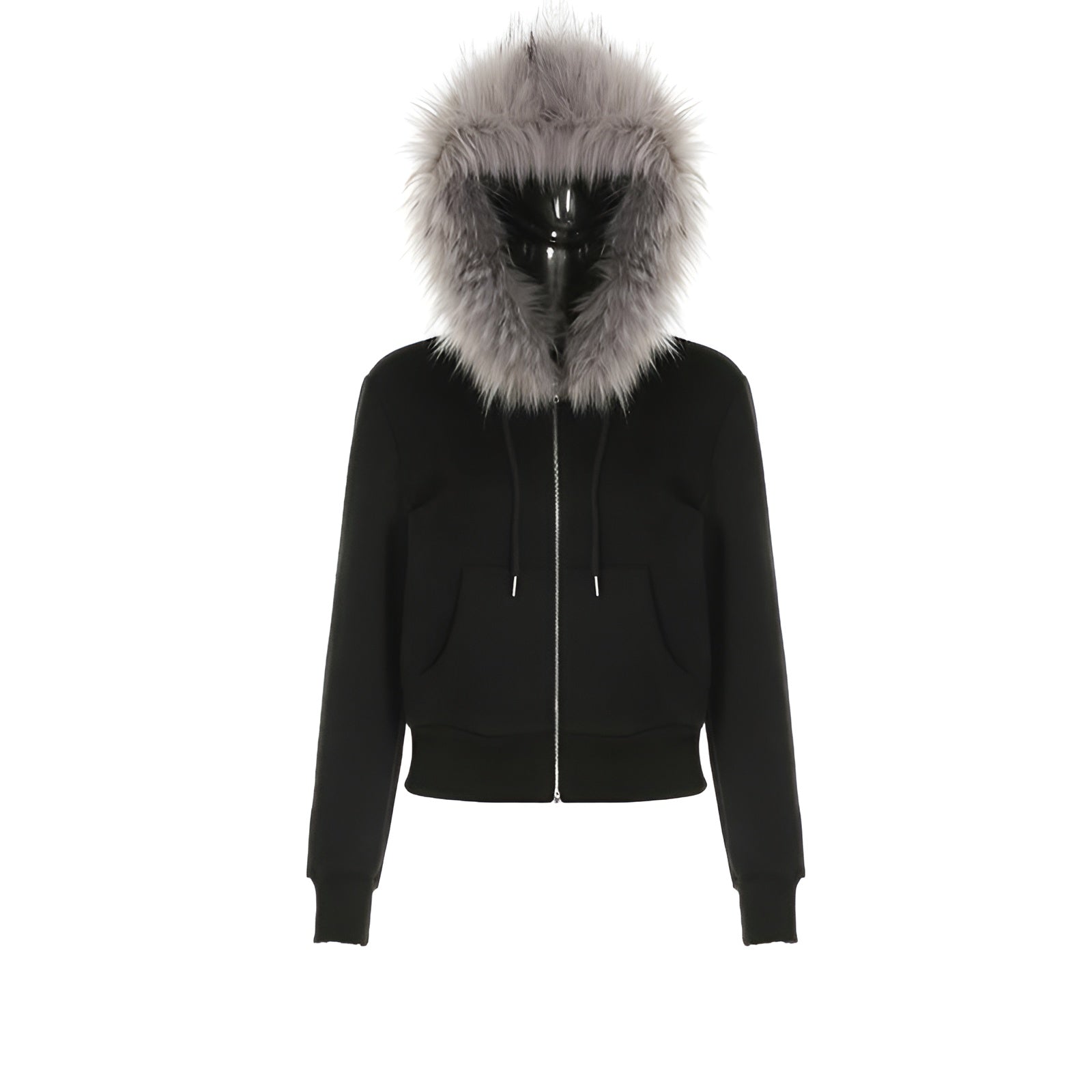 wolf - oversized zip up