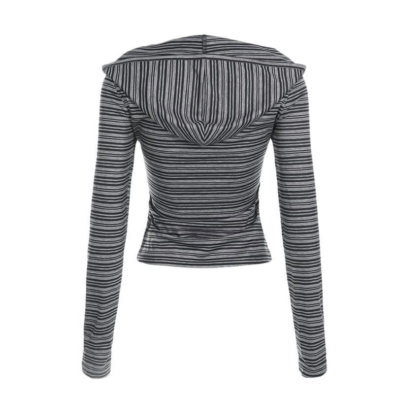 button striped - slim fitted