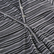 button striped - slim fitted