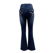 lights - bootcut low rise jeans