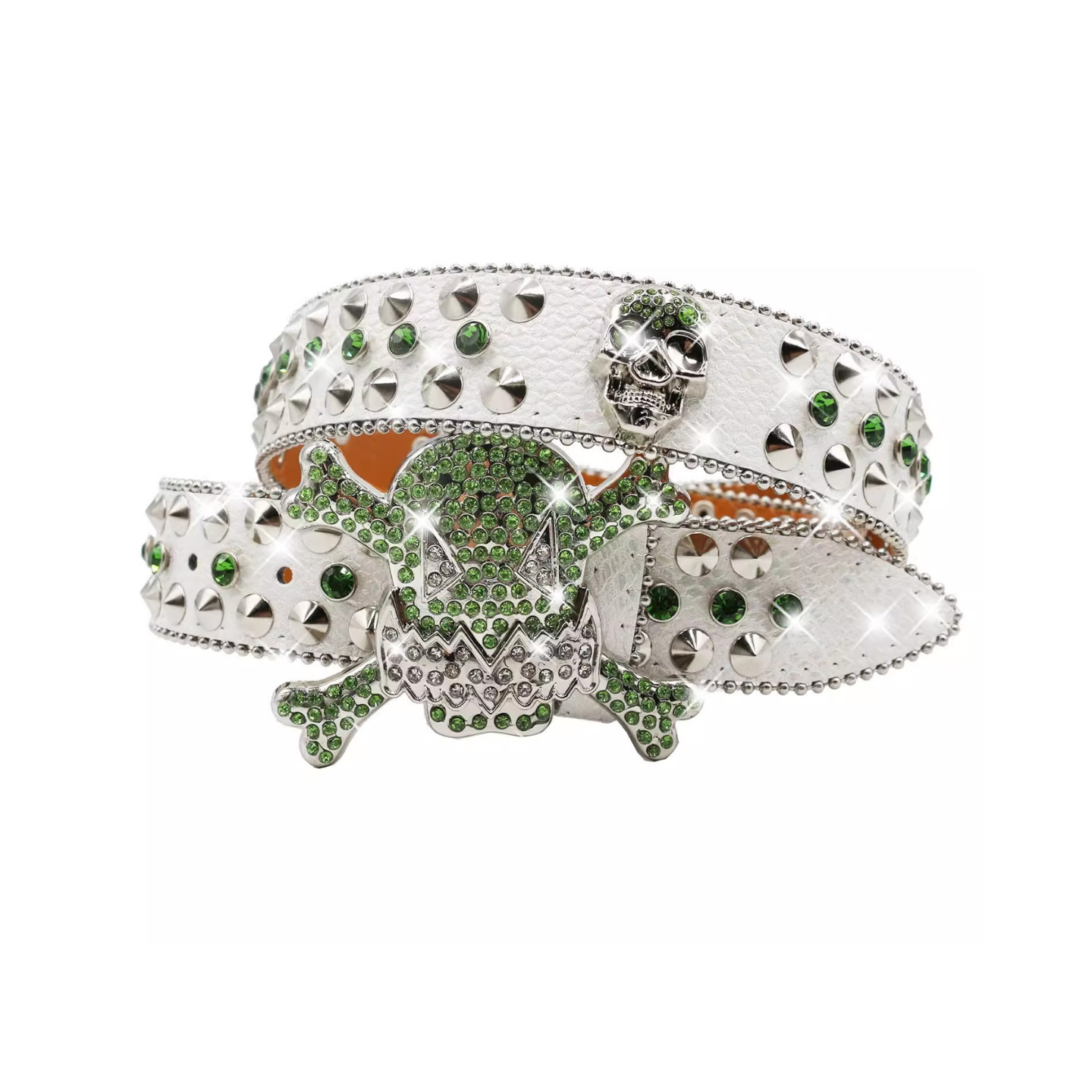 skull rhinestone 2.0 - belt