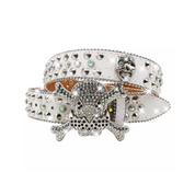 skull rhinestone 2.0 - belt