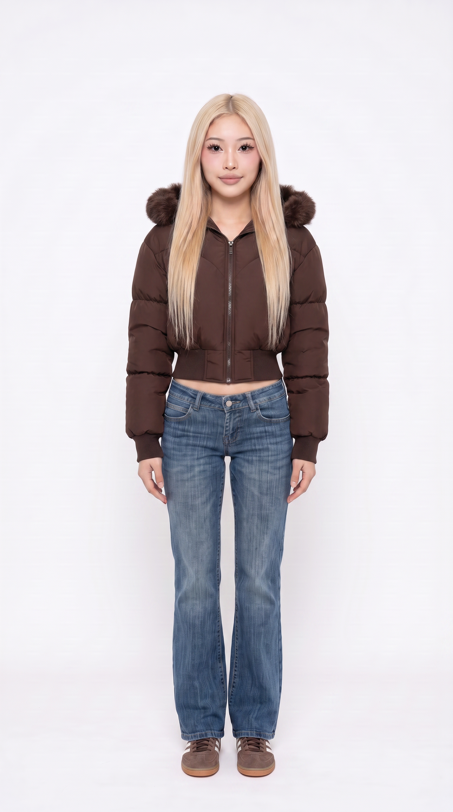 Cropped Puffer Jacket