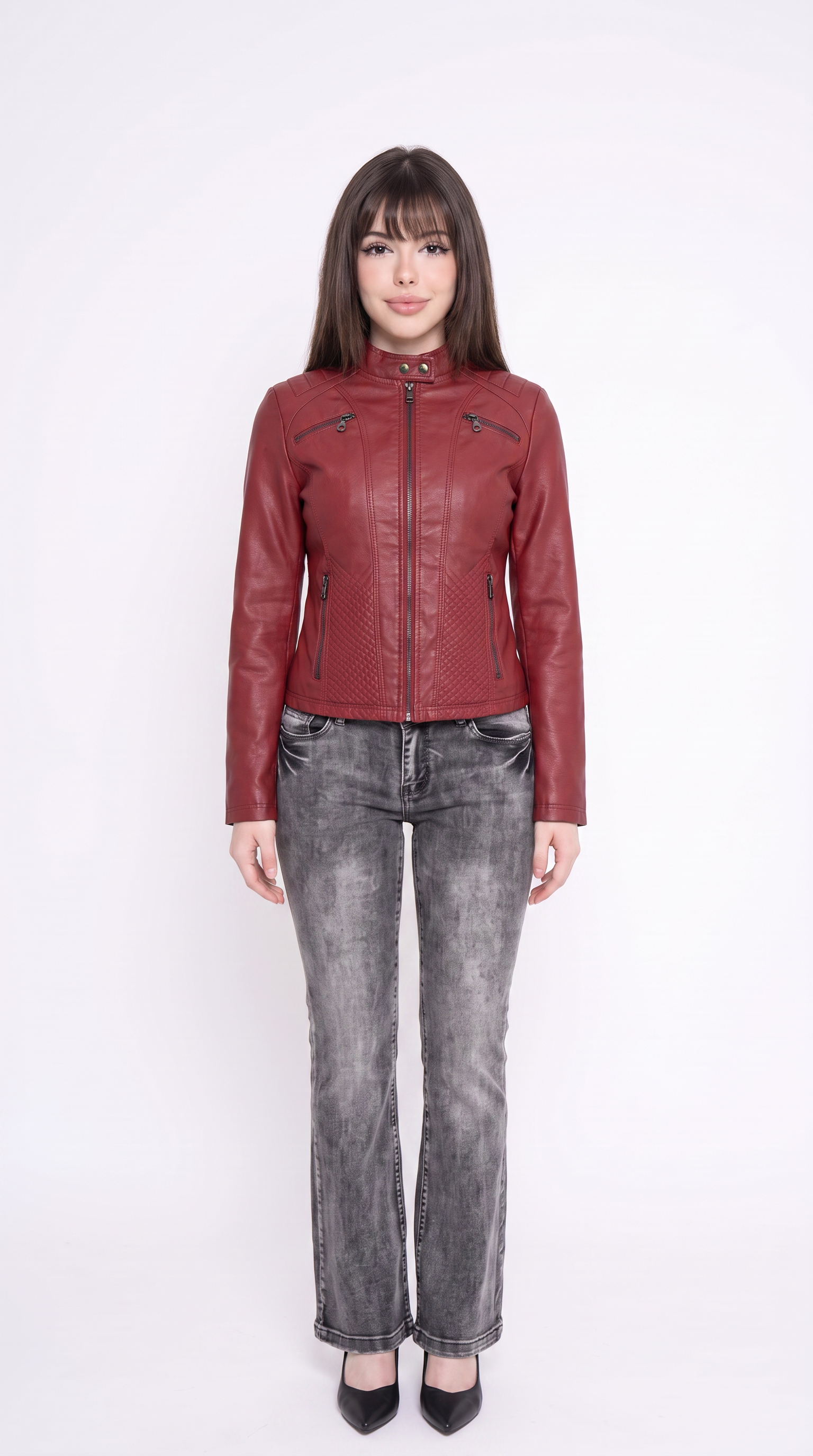 Quilted Leather Jacket