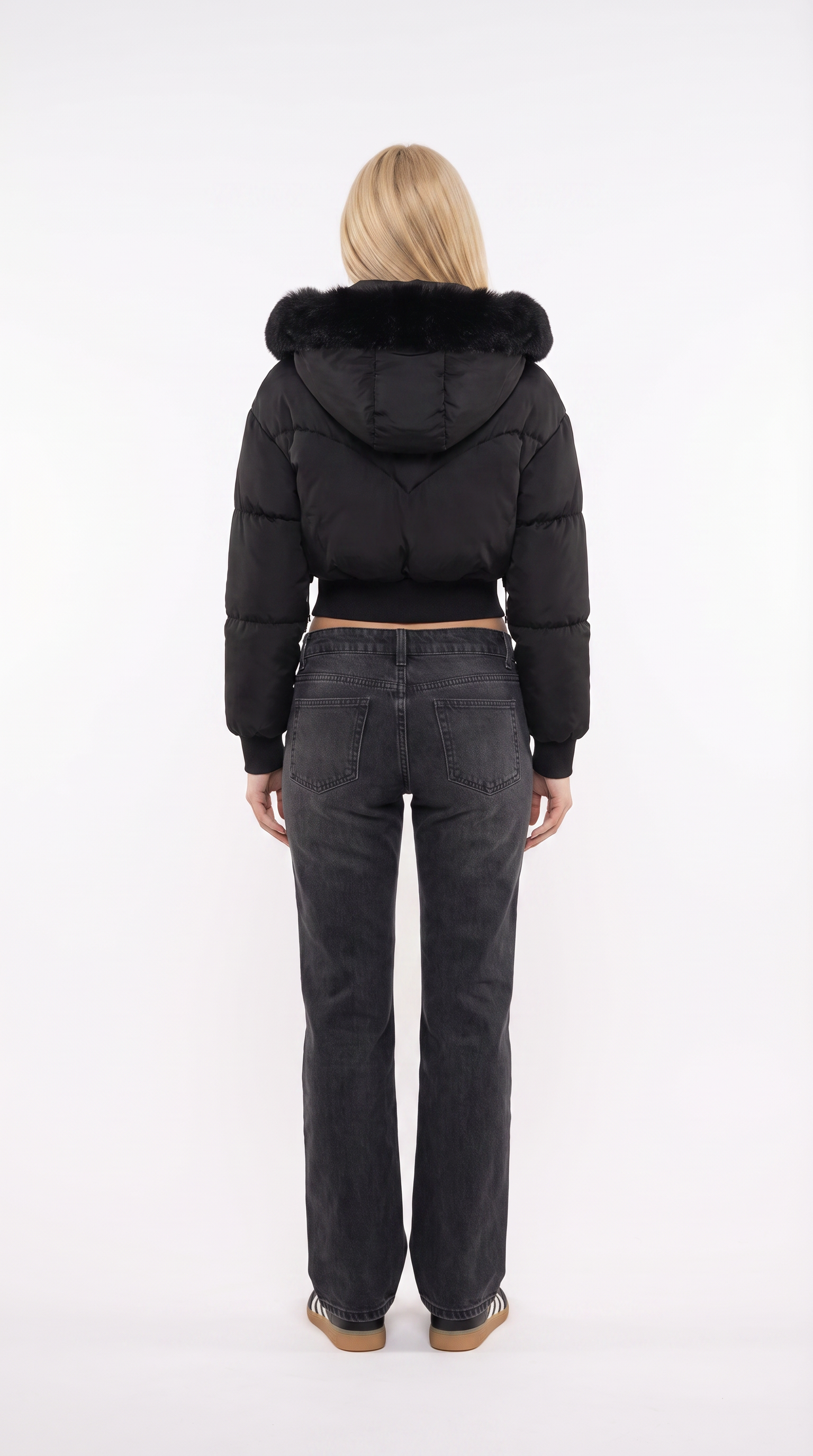 Cropped Puffer Jacket