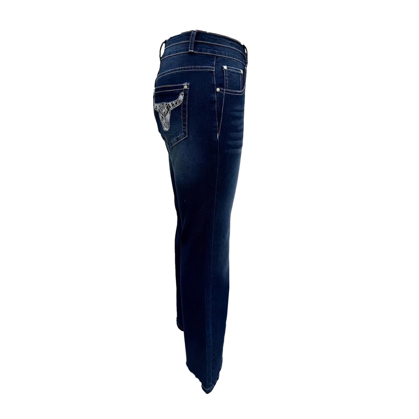 bull - bootcut mid rise jeans
