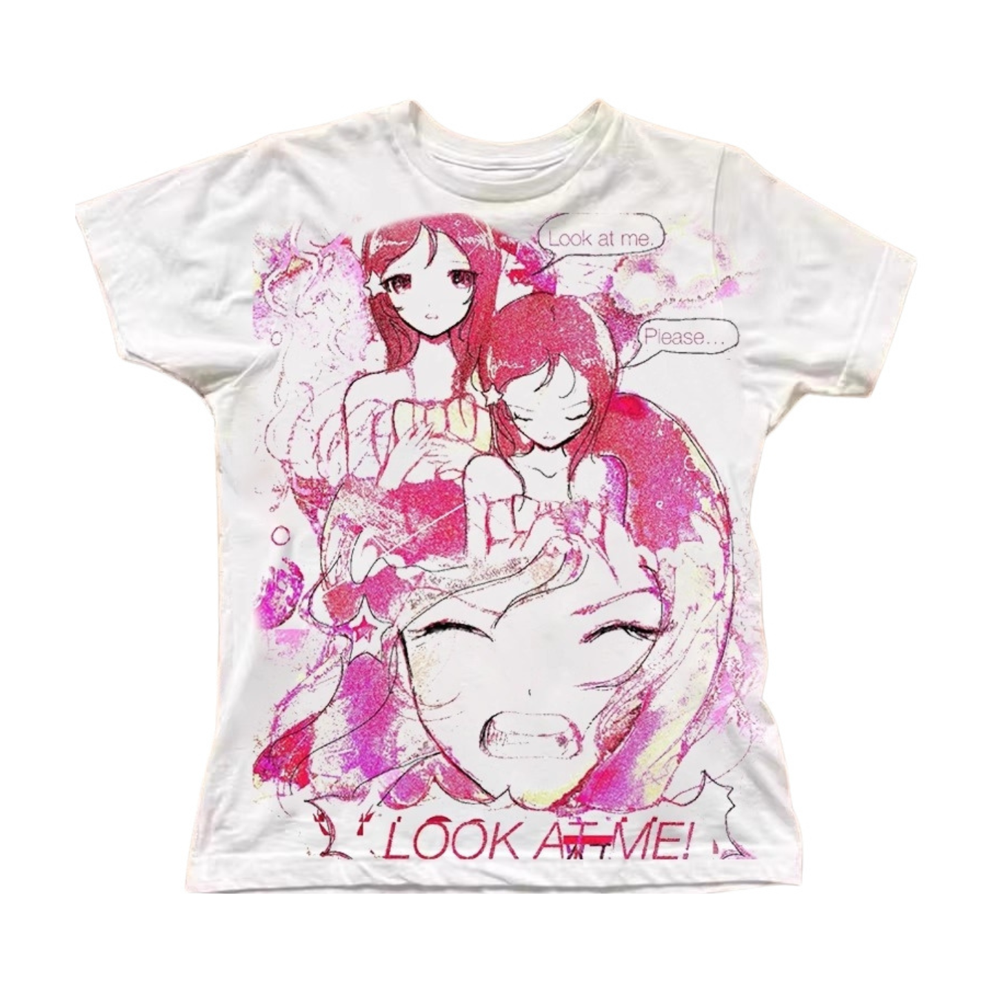 look at me - oversized tee