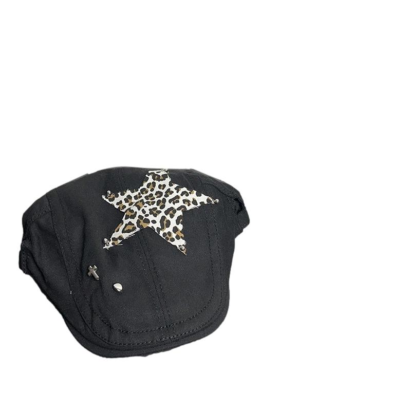 leopard star - cap