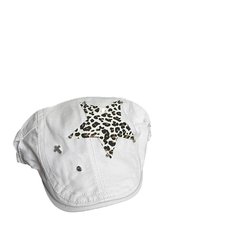 leopard star - cap