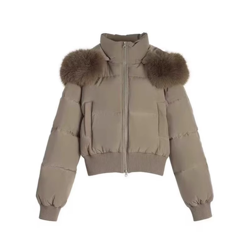 faye - cropped puffer jacket