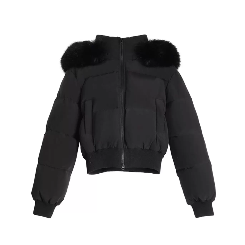 faye - cropped puffer jacket