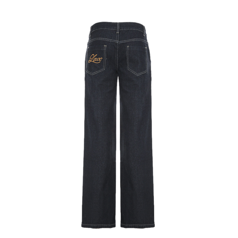 office - low rise jeans