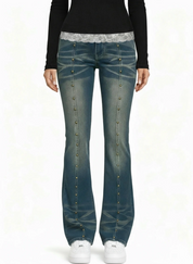 met gala - flared jeans