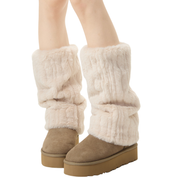 campfire - plush leg covers