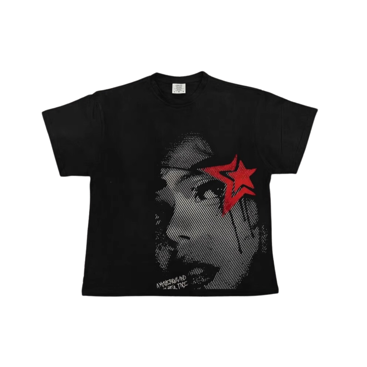 red star - oversized tee